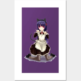 Kuroneko Anime - Sticker Posters and Art